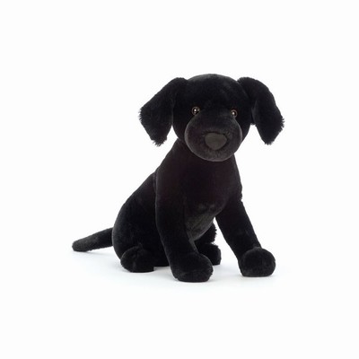 Jellycat Pippa Black Labrador Dog UK | 93078UHNL